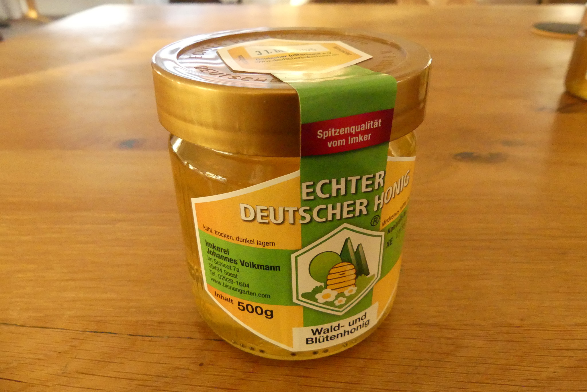 Bild von 500g Sauerländer WALD- und Blütenhonig, hell "Freienohl"